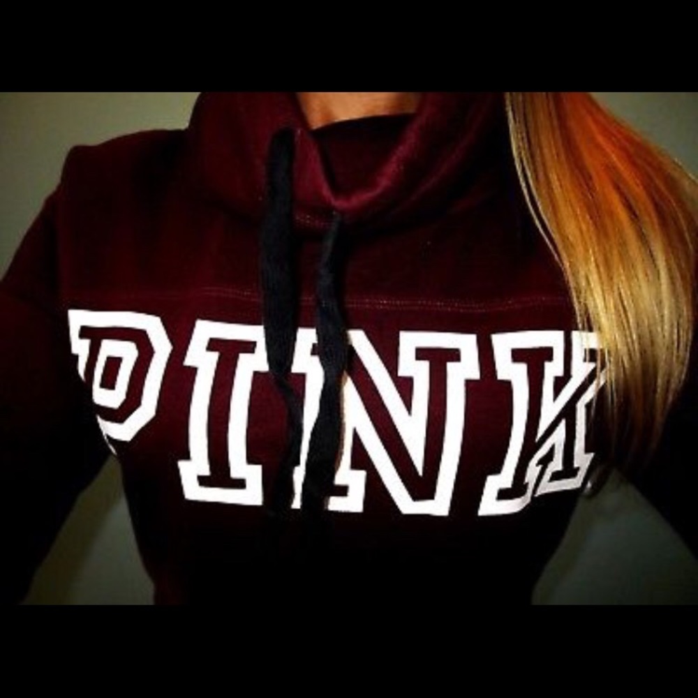 Pink pull over sweatshirt